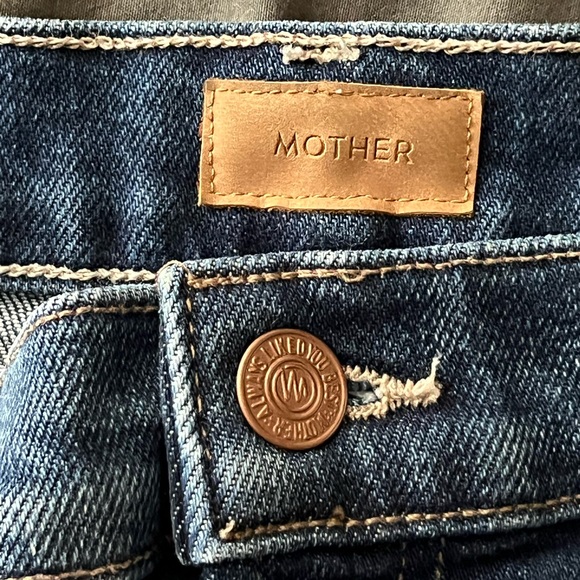 Mother lil patch pocket rambler zip jeans size 28 - Picture 10 of 15